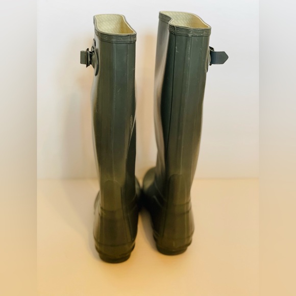Hunter Rain Boots | Army Green | Size 6M/7F - Picture 8 of 14